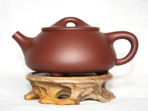 许艳萍紫砂壶 底槽青 汉棠石瓢 