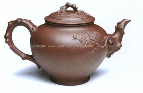 顾景舟紫砂壶 大梅花壶 