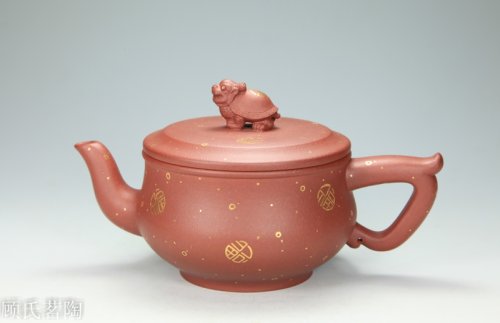 顾勤紫砂壶 长乐永春壶 