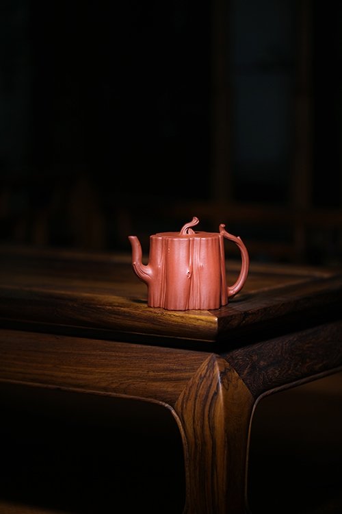 戴俊杰紫砂壶 木棉桩 