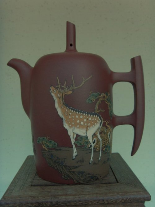 李经强紫砂壶 小雅鹿鸣 