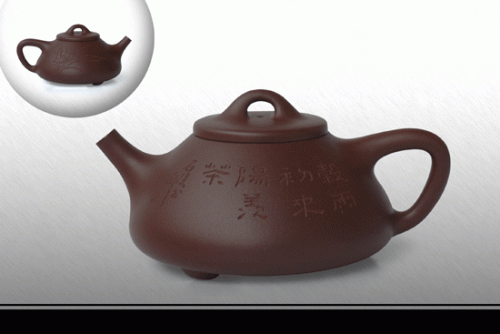 江建群紫砂壶 子冶石瓢 