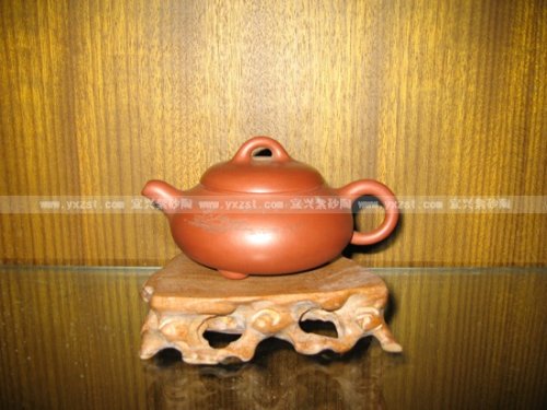 周晓琴紫砂壶 小石瓢(徐秉方刻) 