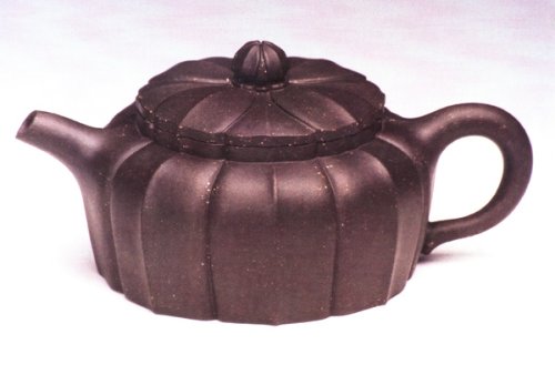 徐达明紫砂壶 菱花瓣壶 