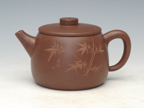 邹健紫砂壶 巨轮珠 