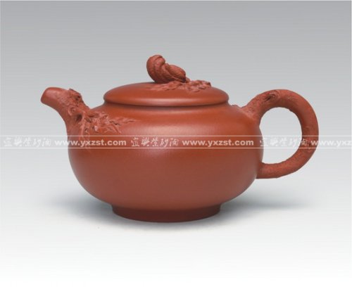 顾余根紫砂壶 佛手三 