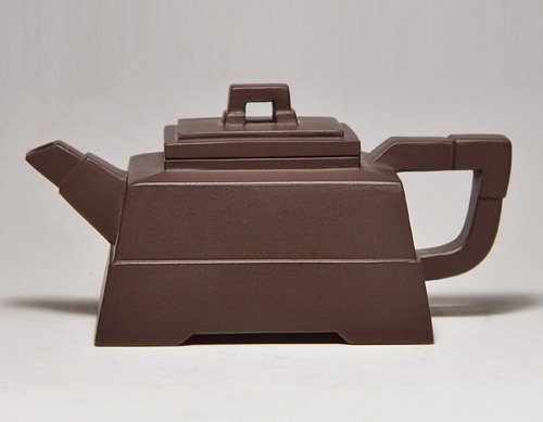 席志紫砂壶 四方 