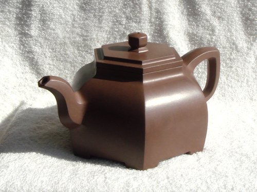 卢伟强紫砂壶  六方秋意 