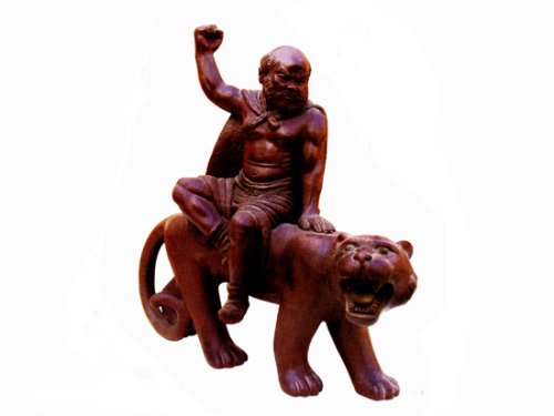 吴青紫砂壶 伏虎罗汉   作者：高级工艺师吴克强 