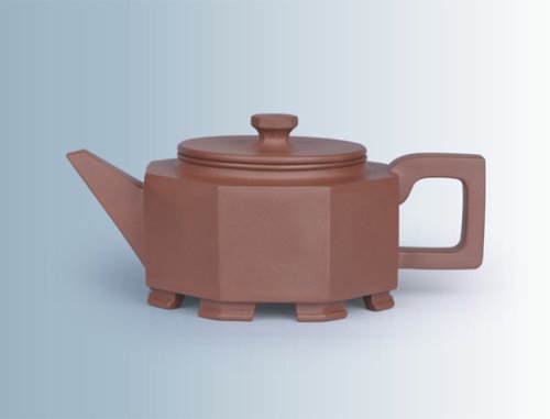 范卓群紫砂壶 八面玲珑 