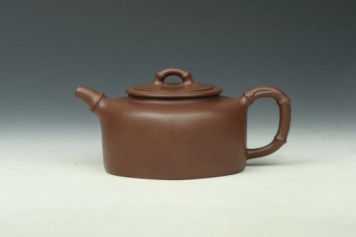 刘军紫砂壶 平安竹 