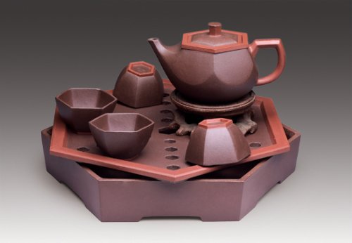 恽建军紫砂壶 烟斗套壶 