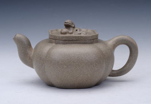 王建兰紫砂壶 狮球壶 