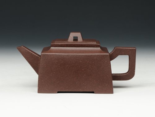 窦锋紫砂壶 升方 