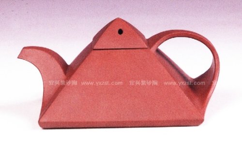 彭耀年紫砂壶 金方壶 