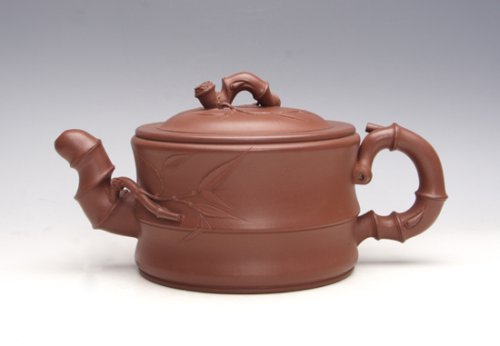 苏秀忠紫砂壶 大一段竹 