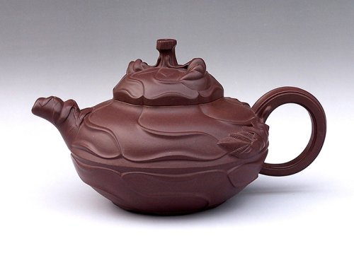 范云松紫砂壶 风卷葵 