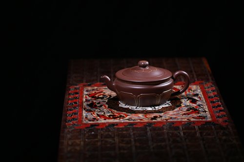 周海英紫砂壶 禅荷系列2 