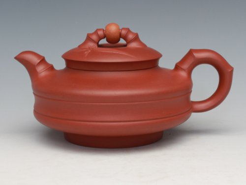 周奇鸣紫砂壶 逍遥竹壶（程艳 制） 