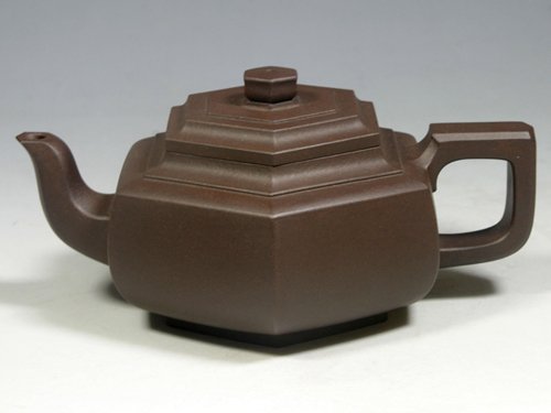 贺洪清紫砂壶 雪华 