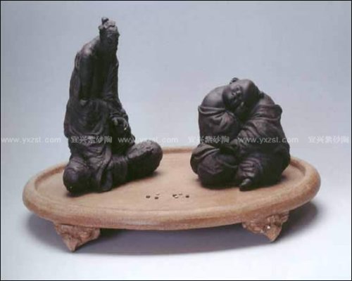 陈建平紫砂壶 流水高山(雕塑) 