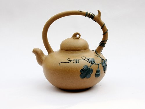 曹婉芬紫砂壶 含蓉壶 