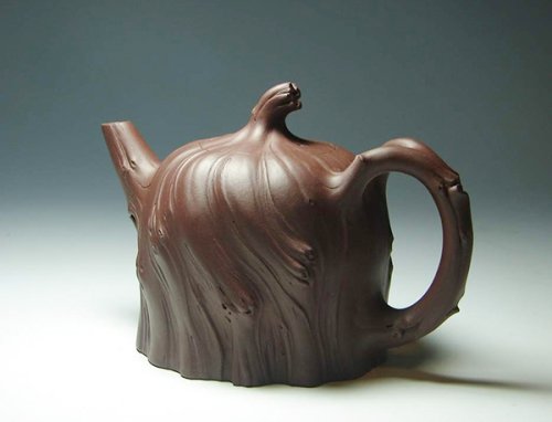 吴震紫砂壶 秋然壶 