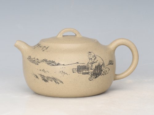 周建芬紫砂壶 清趣 