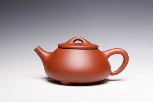 鲍利民紫砂壶 石瓢 