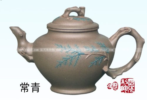 杨国强紫砂壶 常青 