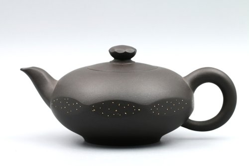 朱亚琴紫砂壶 八面来风壶 