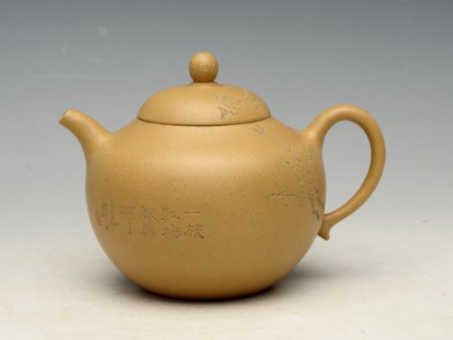 邵慧琴紫砂壶 古莲(400cc) 