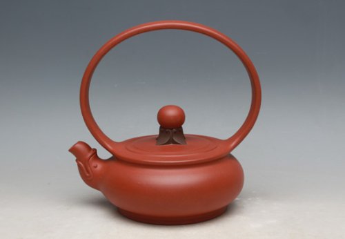 吴国芬紫砂壶 游龙戏珠 