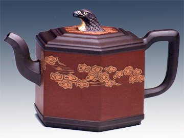 孔春华紫砂壶 翔鹰 