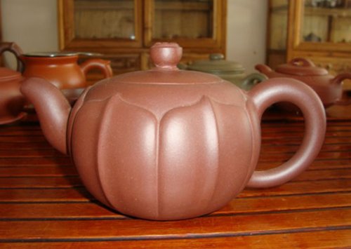 陈淑芬紫砂壶 莲心 