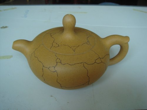 邹辉紫砂壶 水滴冰纹 