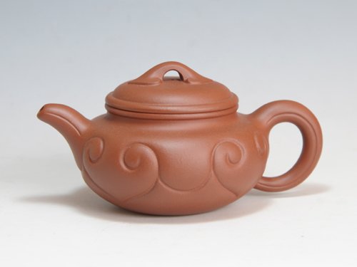 陈顺根紫砂壶 仿古如意 