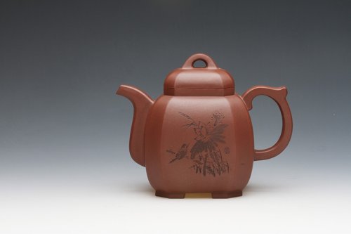 史金妹紫砂壶 八方福壶 