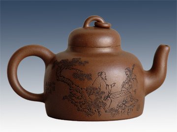 王惠中紫砂壶 小串顶 