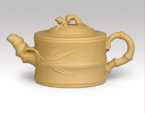 席志紫砂壶 竹段 