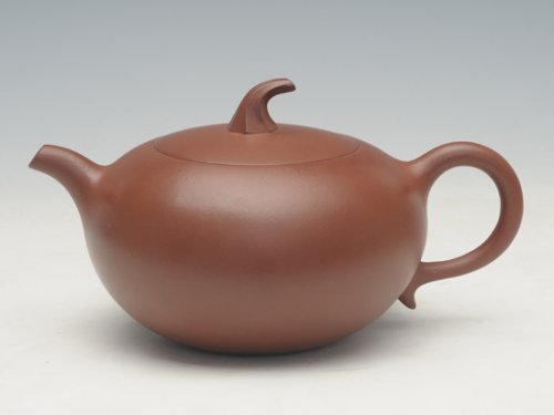 吴勤兰紫砂壶 柿圆 