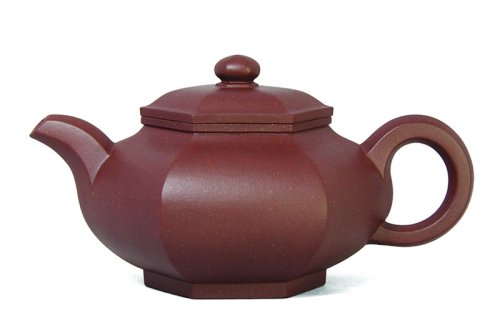 吴芳紫砂壶 藏六方 