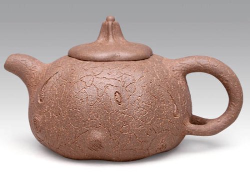 严志军紫砂壶 供春  泥料：段泥  容量：300CC 