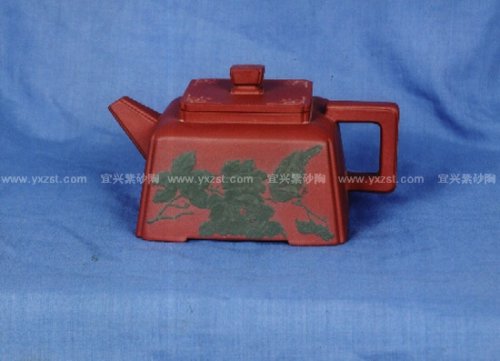 徐小明紫砂壶 四方抽角壶 