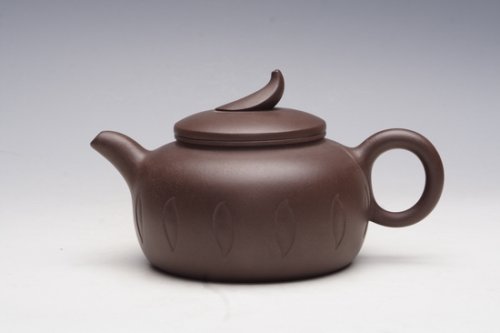 周军强紫砂壶 一叶秋水 