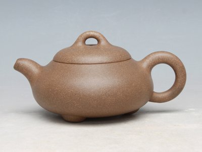 华雪琴紫砂壶 矮石瓢（小） 