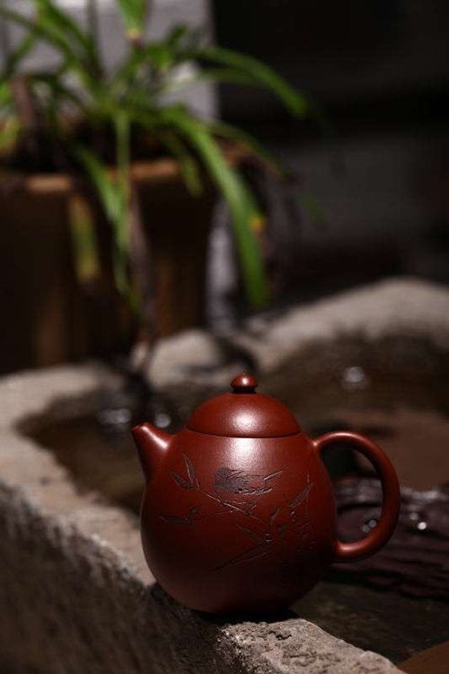 丁旭升紫砂壶 龙蛋 