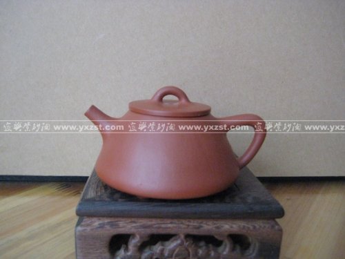 李作顺紫砂壶 朱泥小品四 