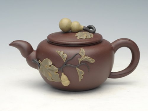 余颖紫砂壶 吉祥如意 