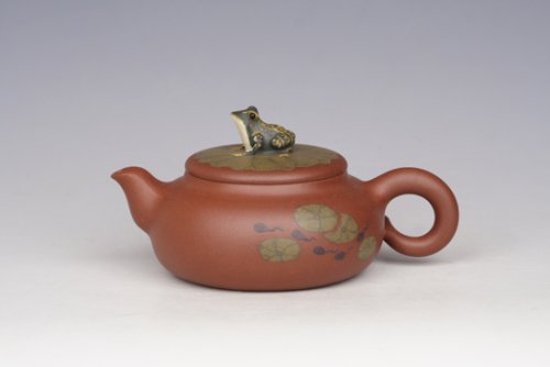 高卫萍紫砂壶 顶呱呱300CC（全手工） 